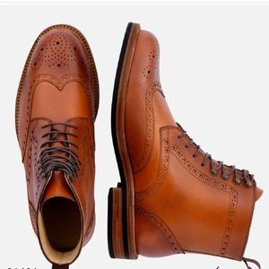 Nolan Brogue Boots slightly used wore once
